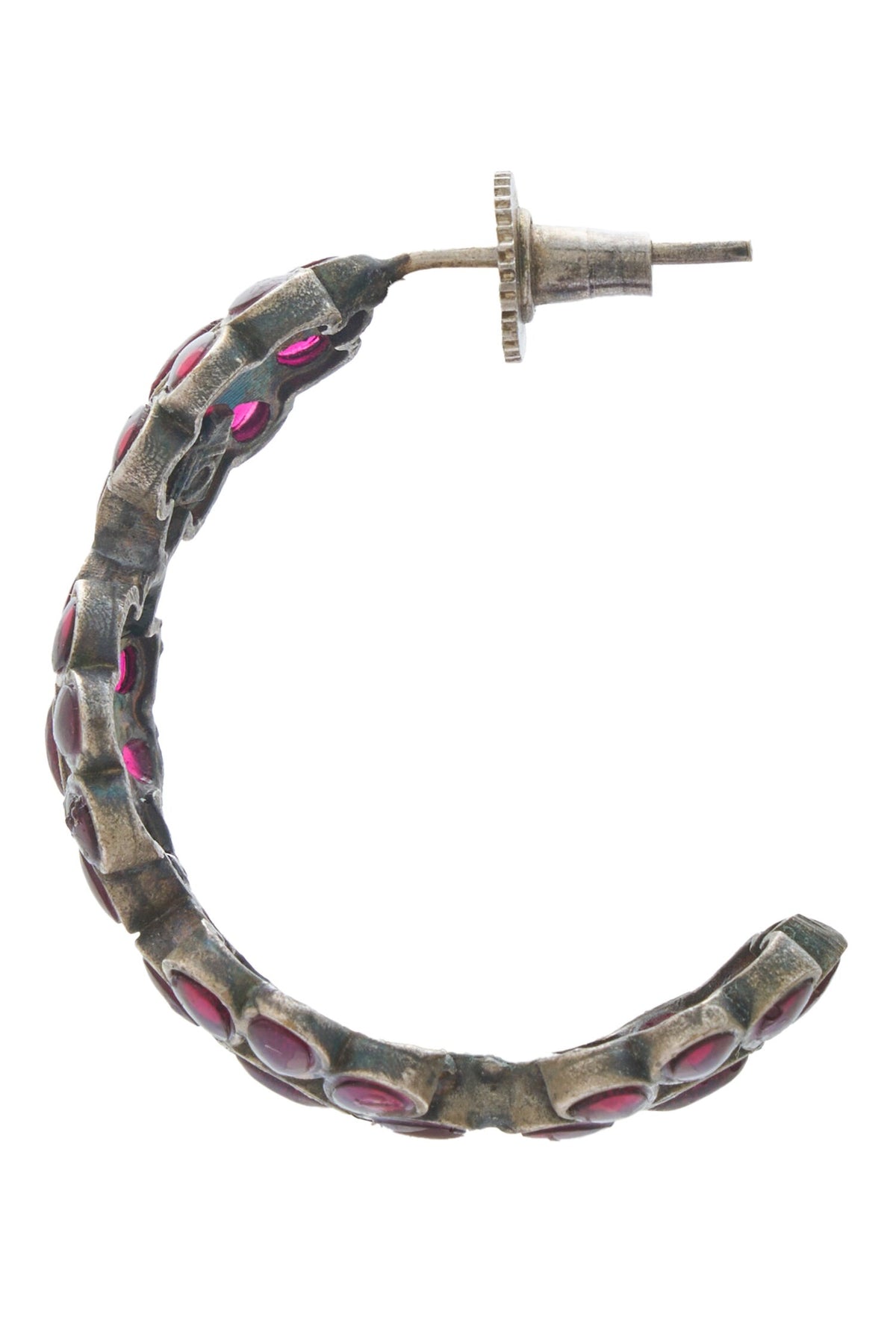 Floral Carved Hoops 
