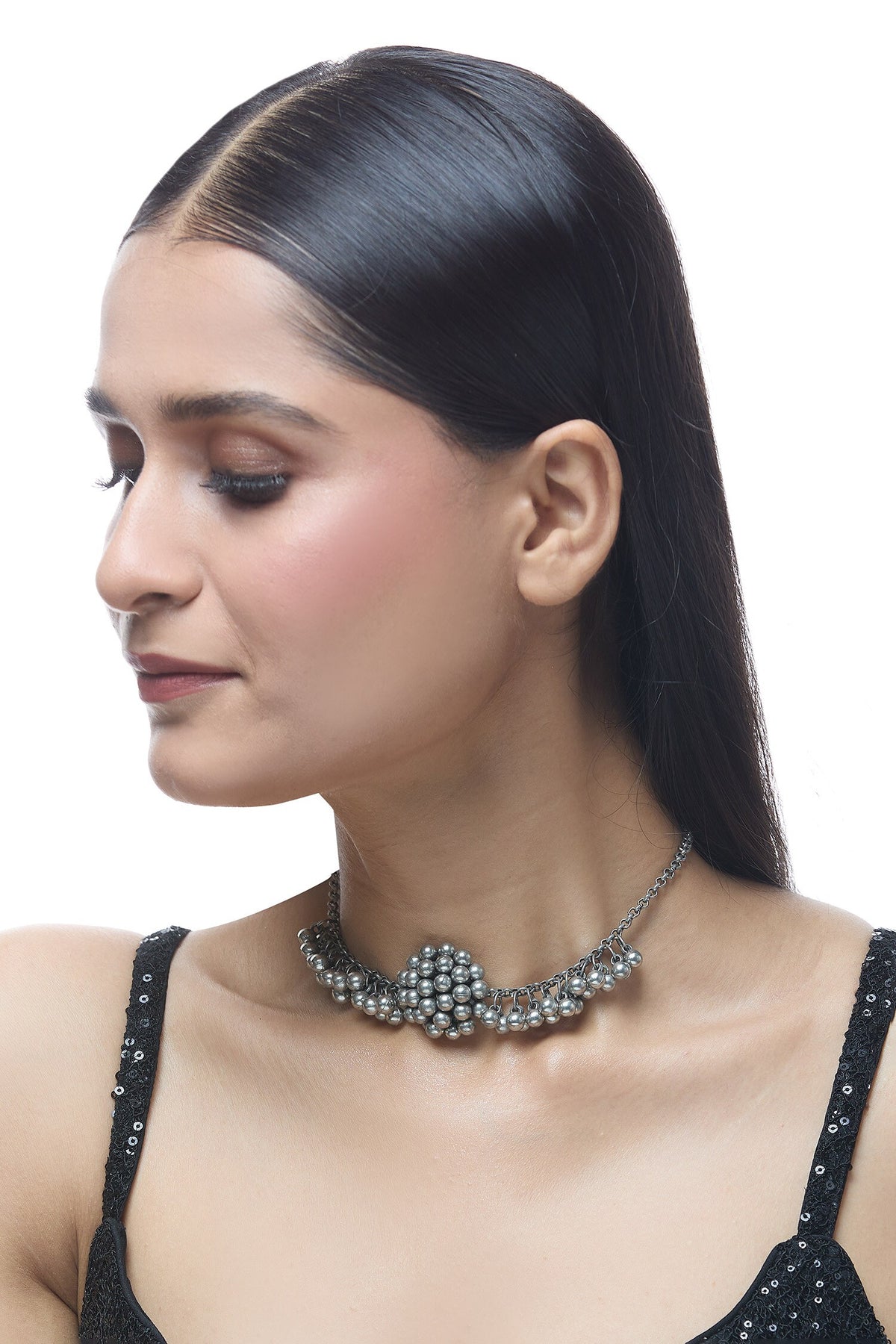 Ghungroo Embellished Necklace 