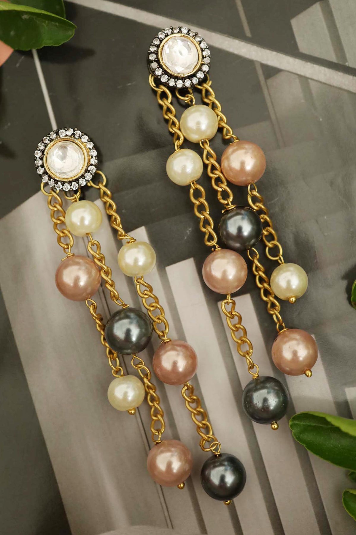 Polki Embellished Earrings 