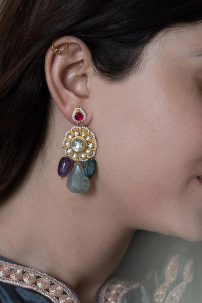 Kundan Studded Earrings 