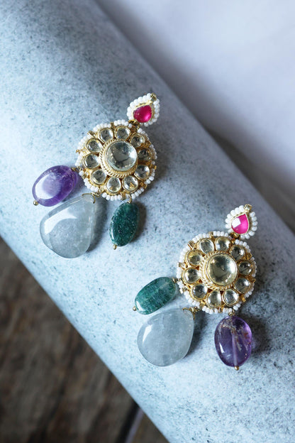 Kundan Studded Earrings 