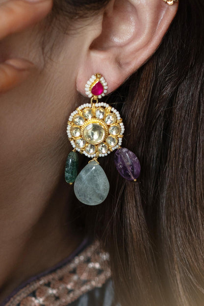 Kundan Studded Earrings 