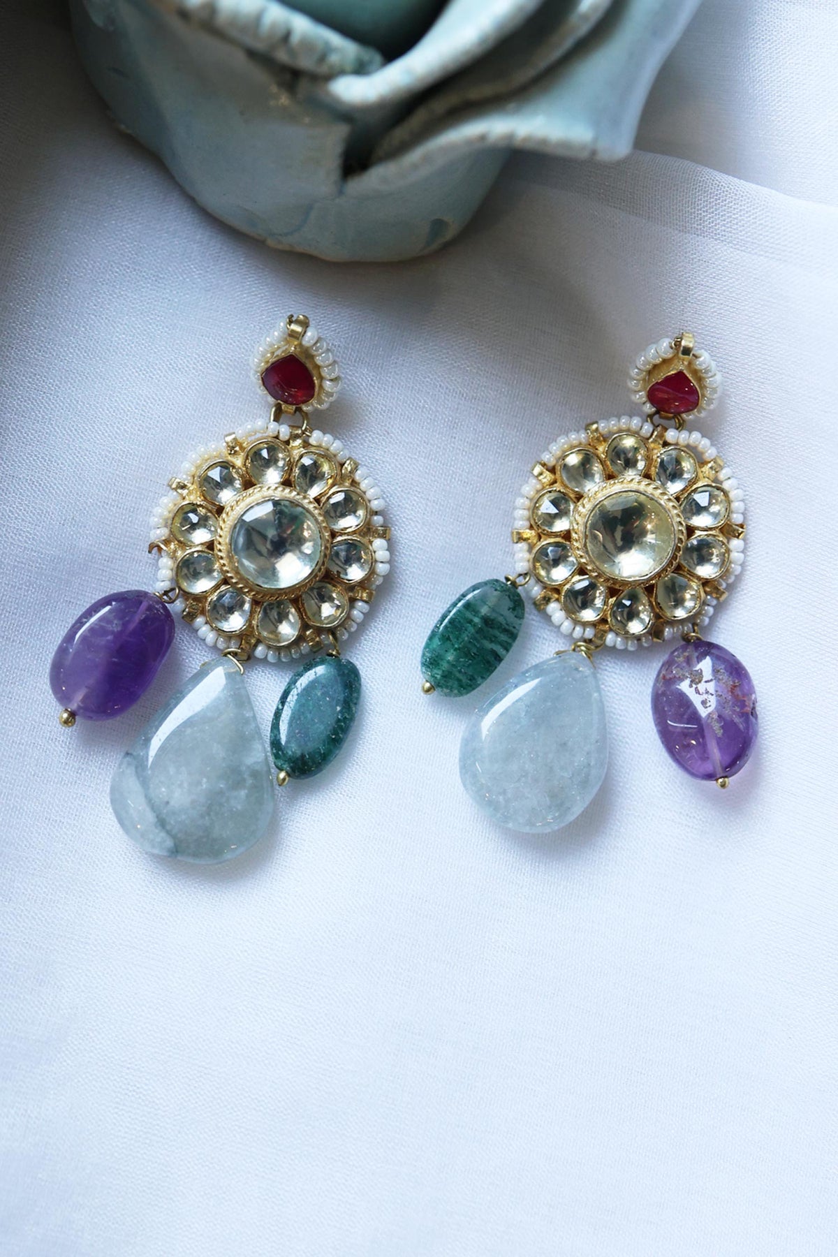Kundan Studded Earrings 