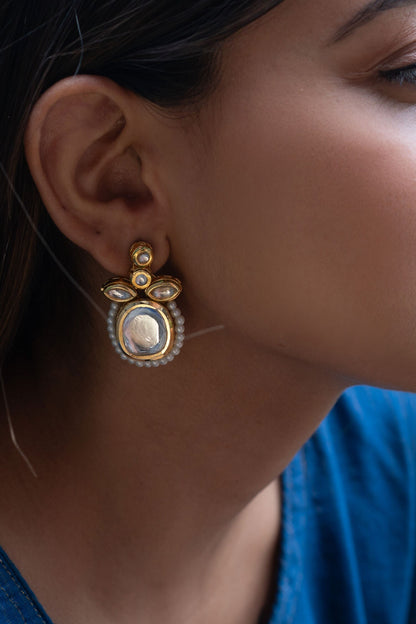 Kundan Embellished Earrings 