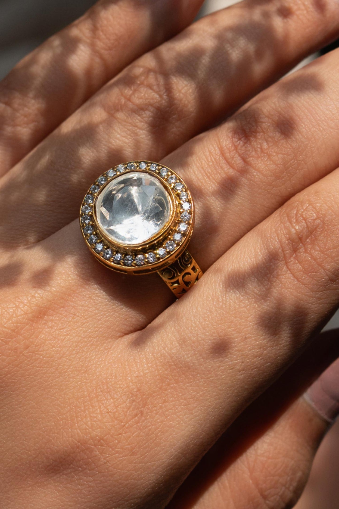 Polki Globule Ring 