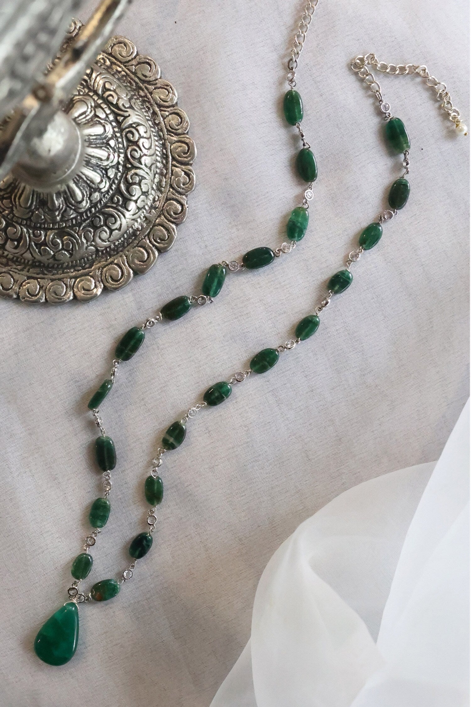 Kundan & Pearl Embellished Haathphool 