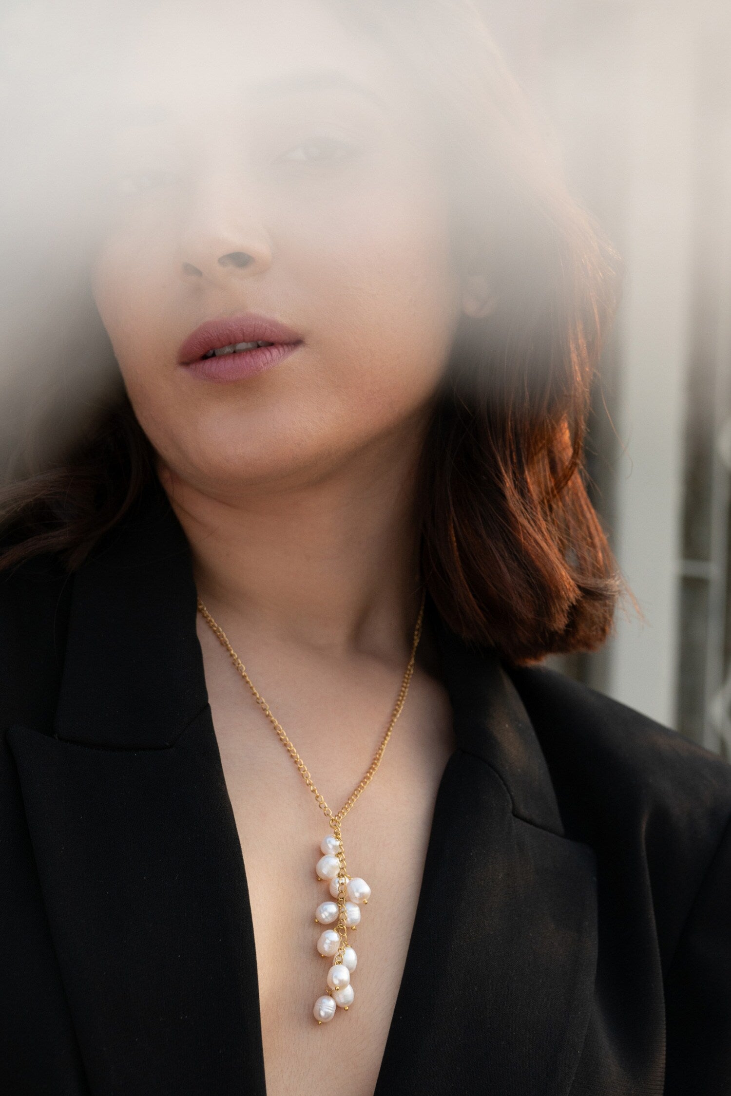 Embellished Long Pendant Necklace 