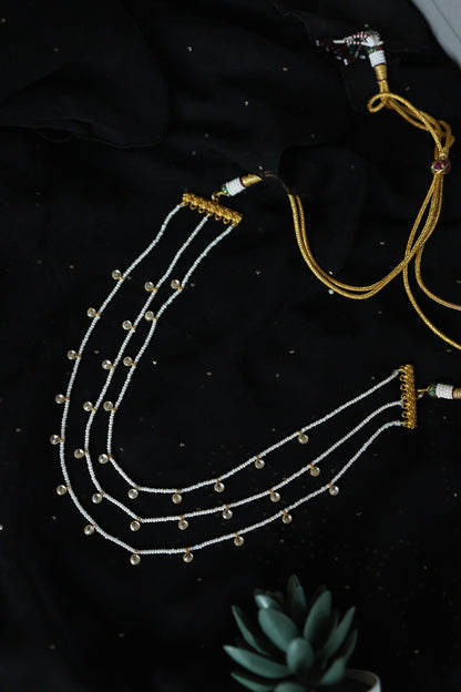 Kundan Embellished Layered Necklace 