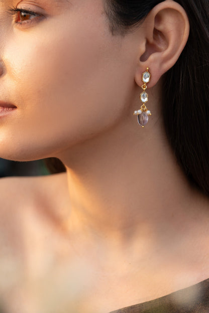 Kundan Studded Earrings 