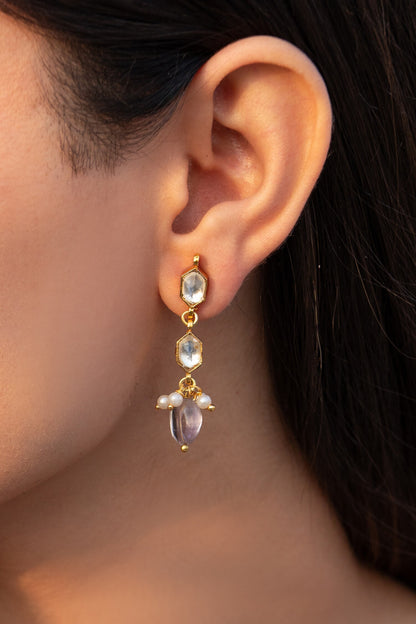 Kundan Studded Earrings 