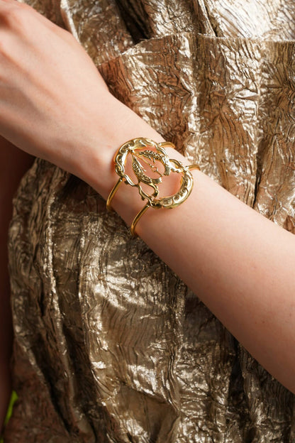 Half Metal Fish Bracelet 
