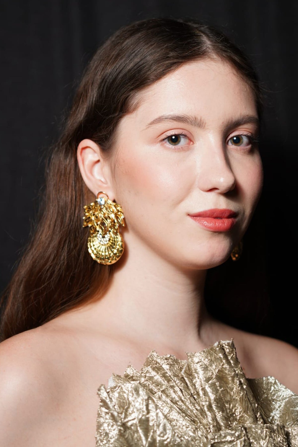 Wander Stone Embellished Earrings 