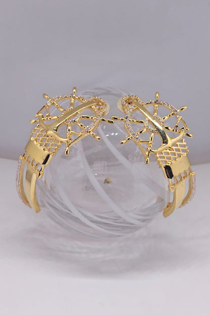 Anchor Key Half Hoops 