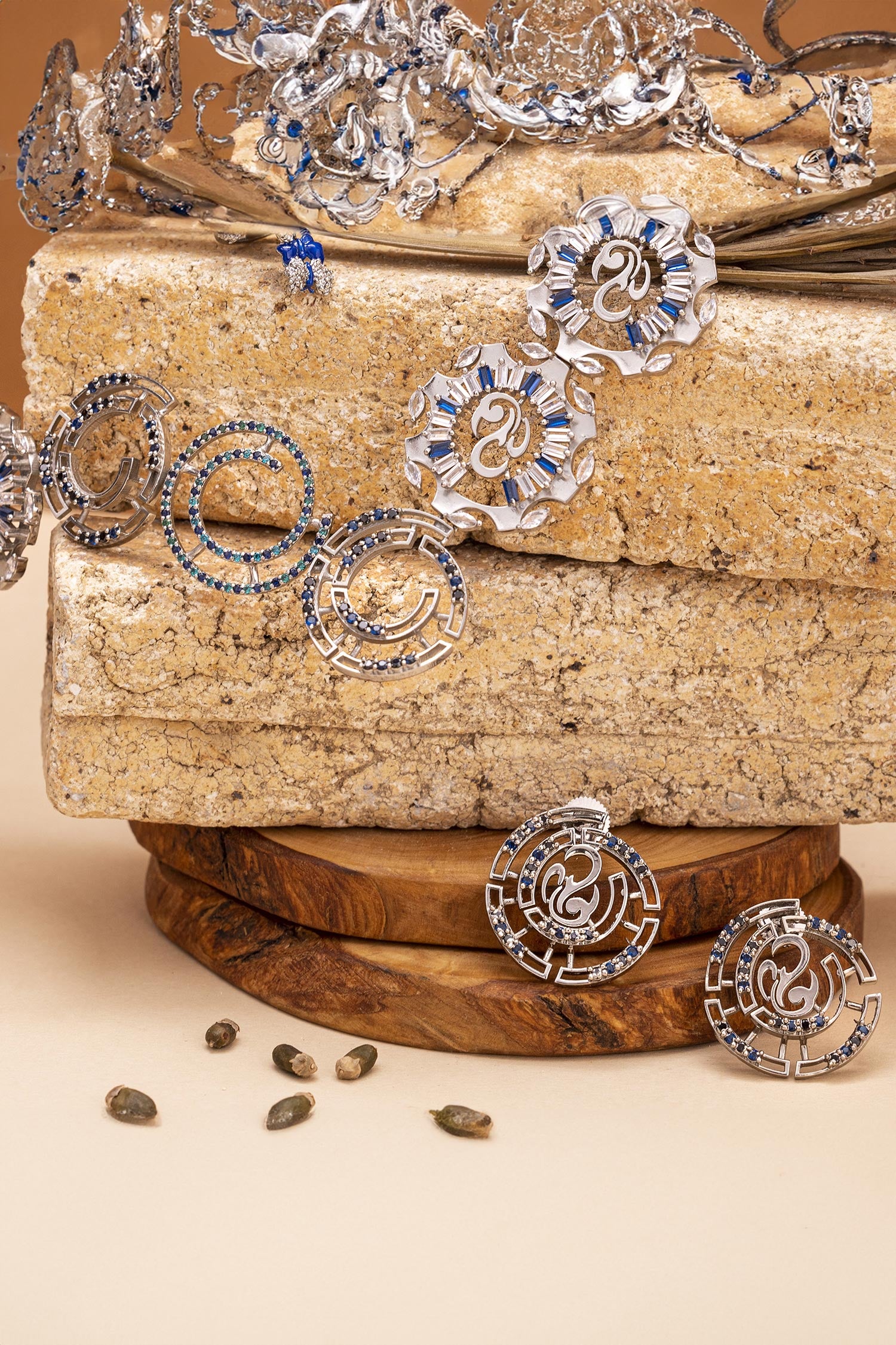 Le Cercle Embellished Choker Necklace Set 