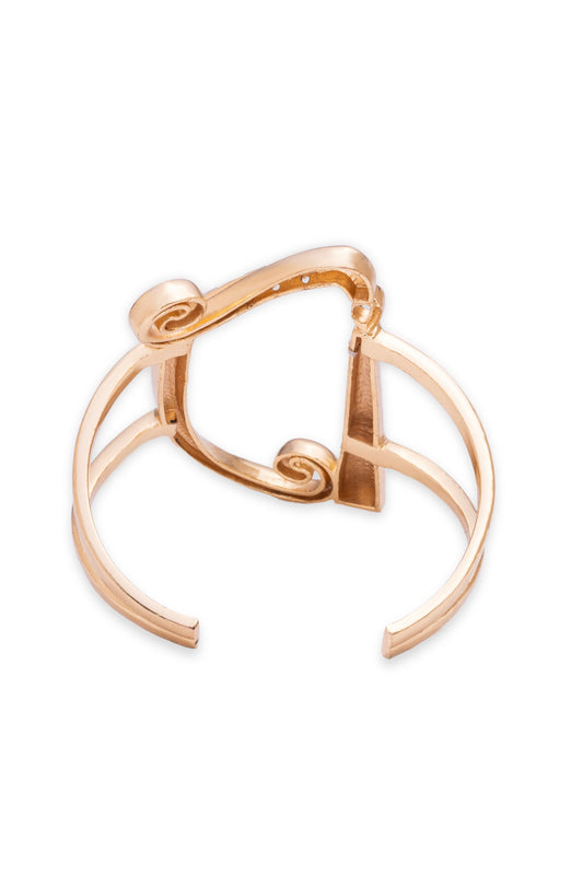 Demi Ovale Stone Studded Bracelet 