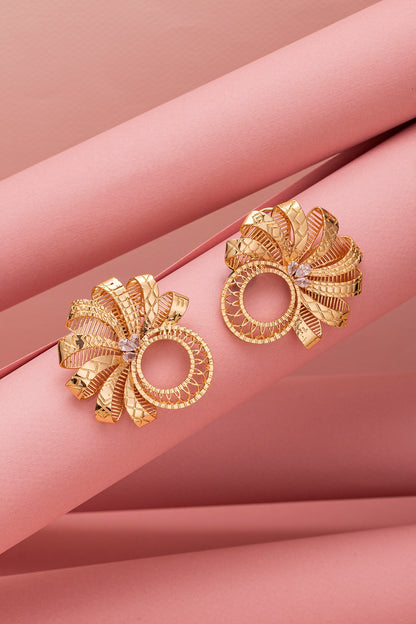 Moitee L Octogne Jaali Pattern Earrings 