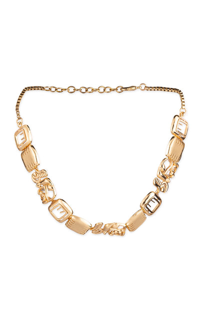 Tribal Geometric Necklace 
