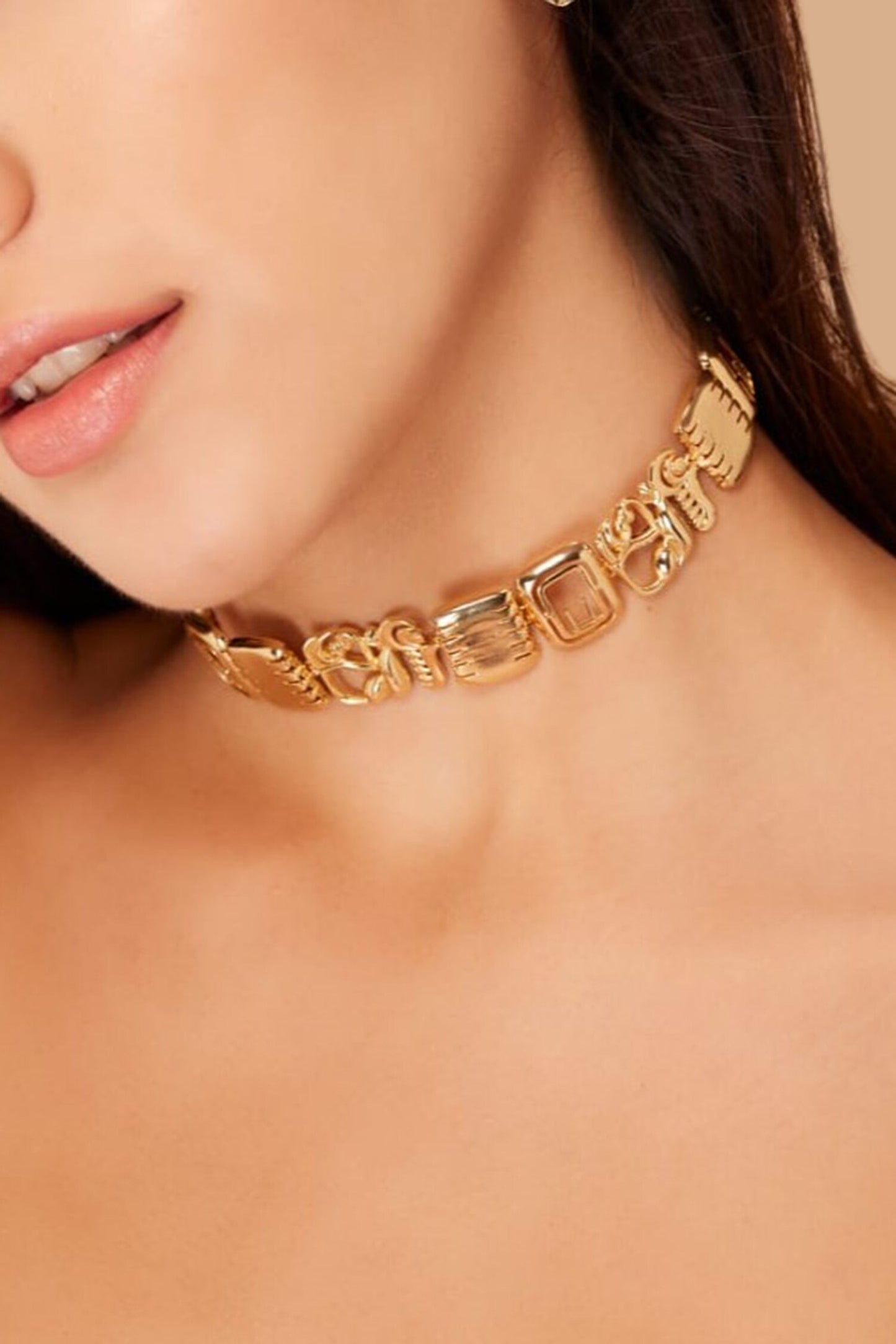 Tribal Geometric Necklace 