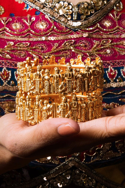 Heritage Ram Sita Bangles-Set of 2 