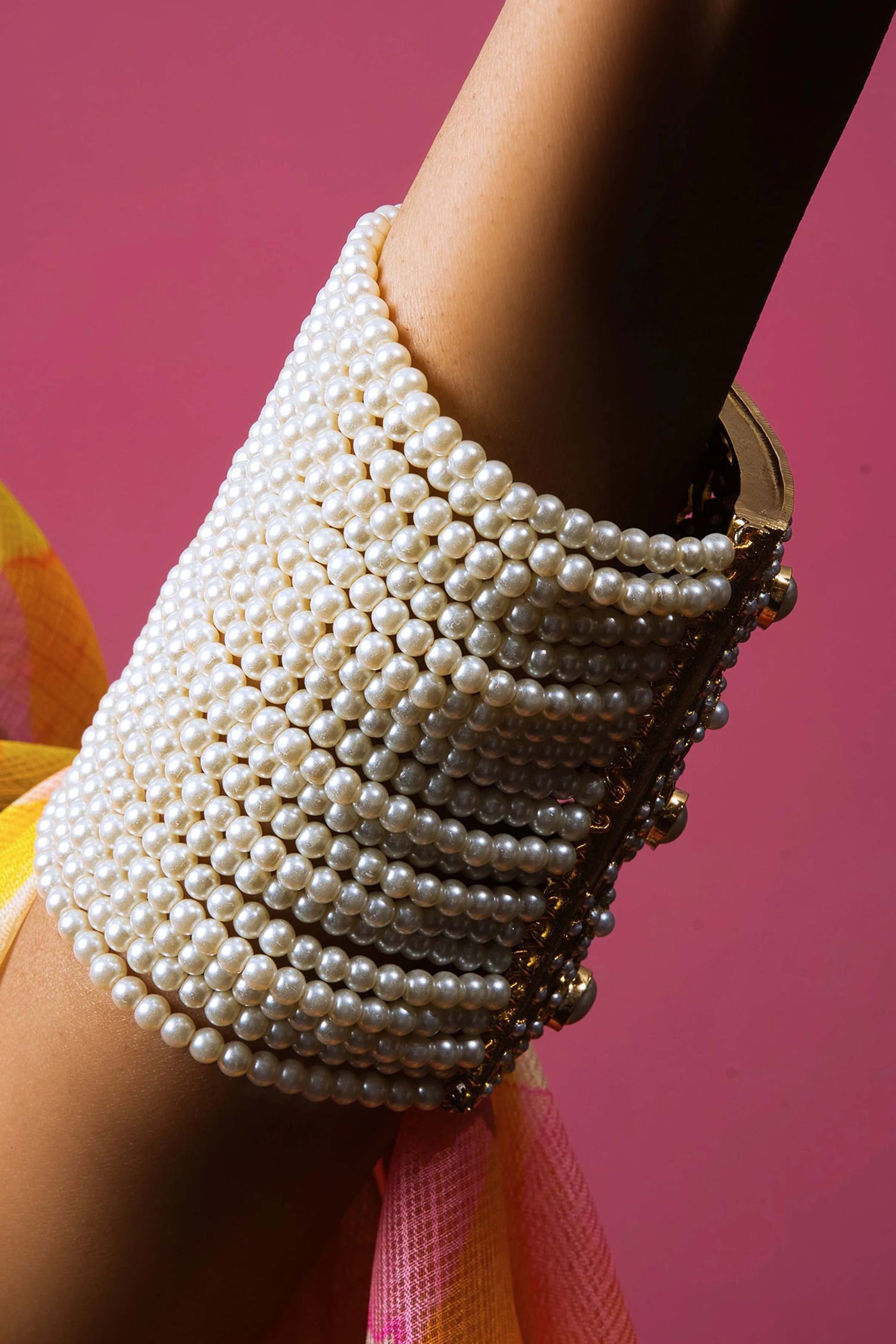 Regal Jadau Stone Embellished Cuff 