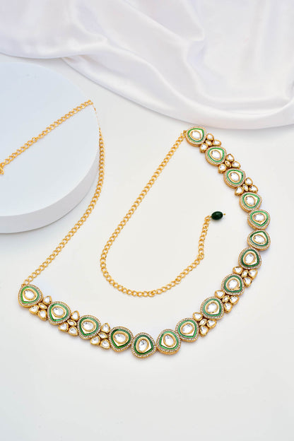 Kundan Embellished Kamarbandh 