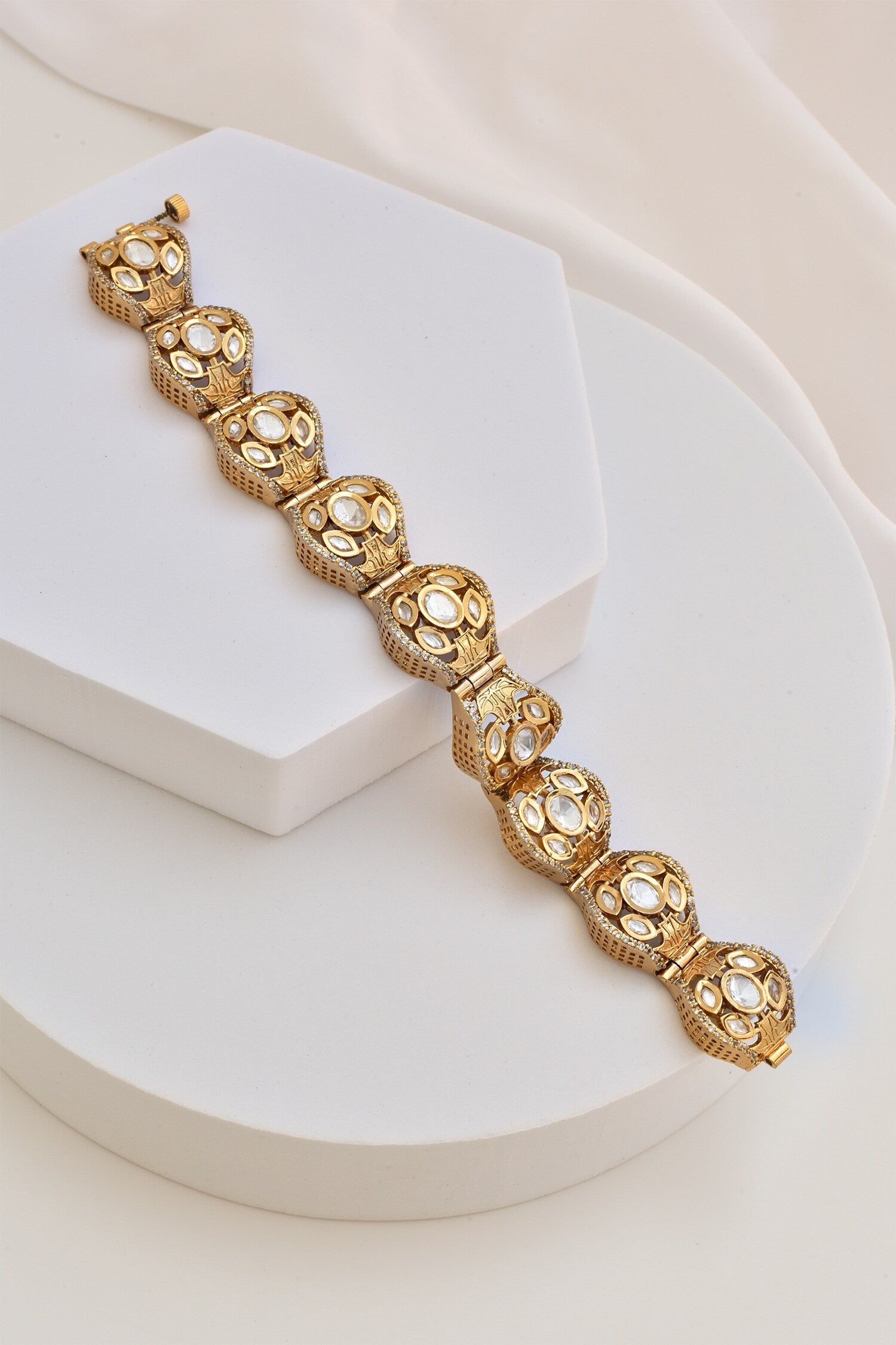 Polki Embellished Bracelet 