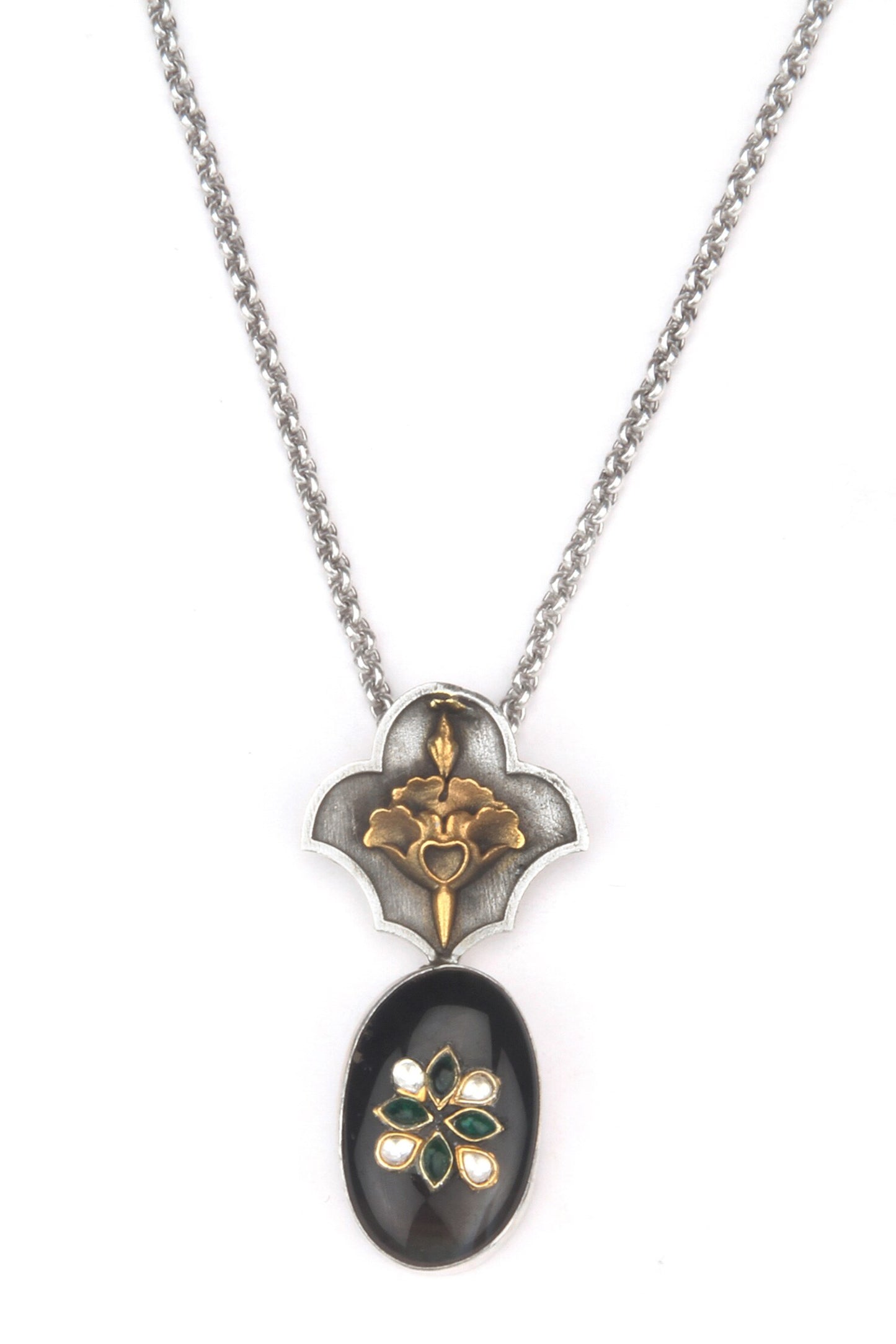 Anoosheh Carved Pendant Necklace 