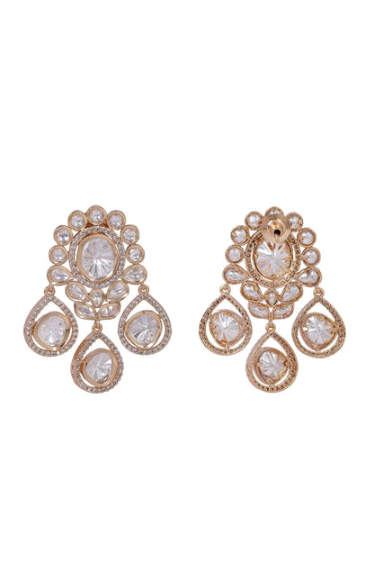 Kundan Embellished Necklace Set 