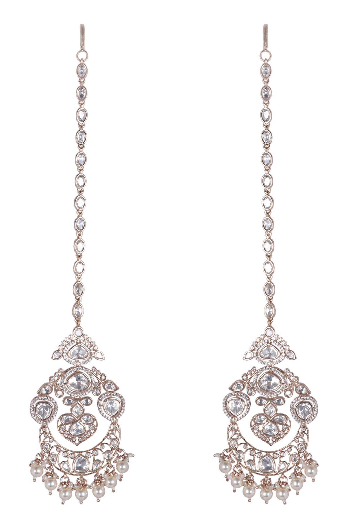 Embellished Chand Earrings 