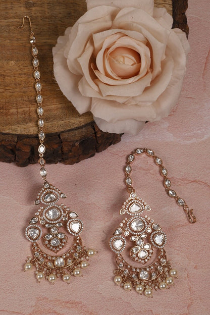 Embellished Chand Earrings 