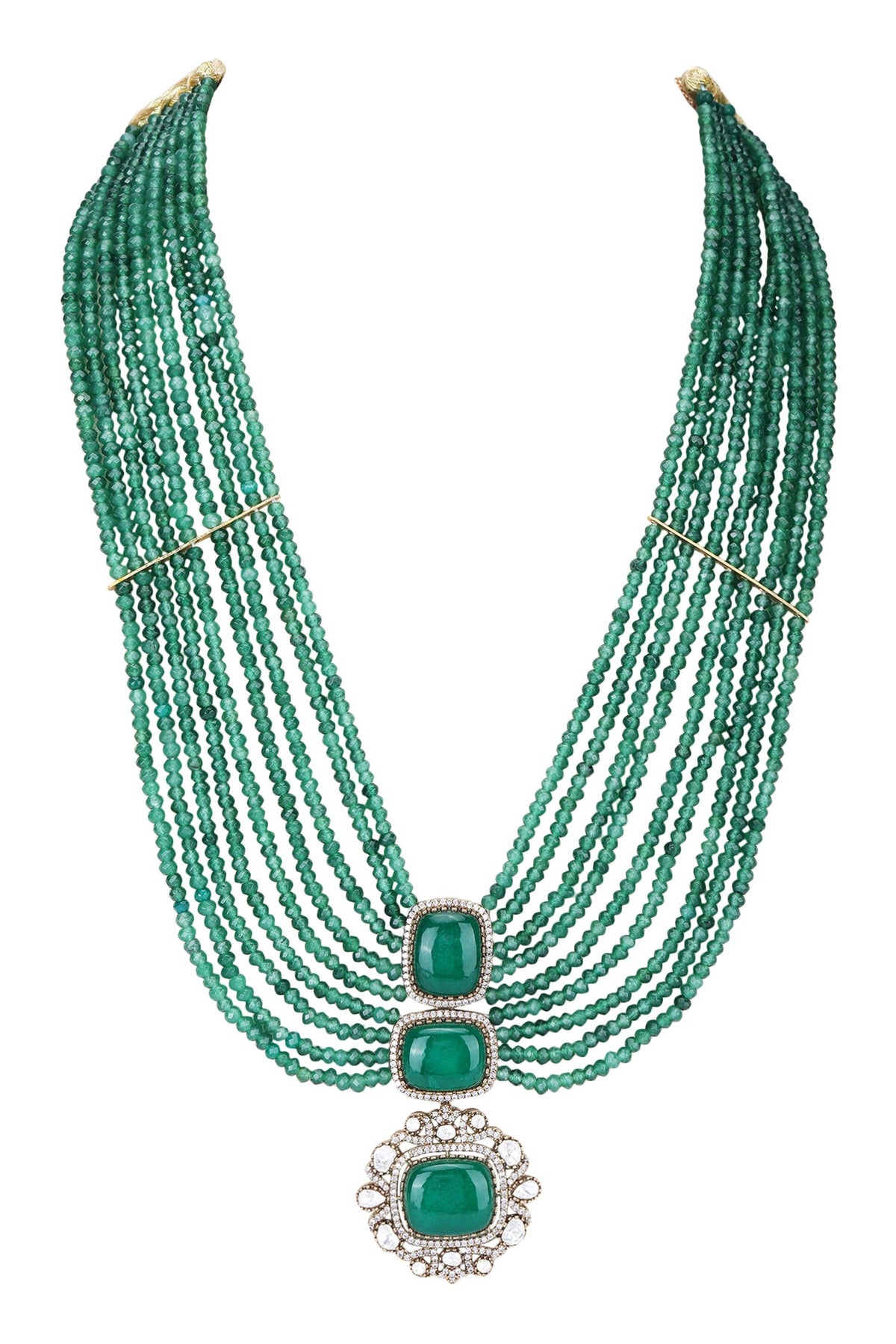 Multi Layered Pendant Necklace Set 