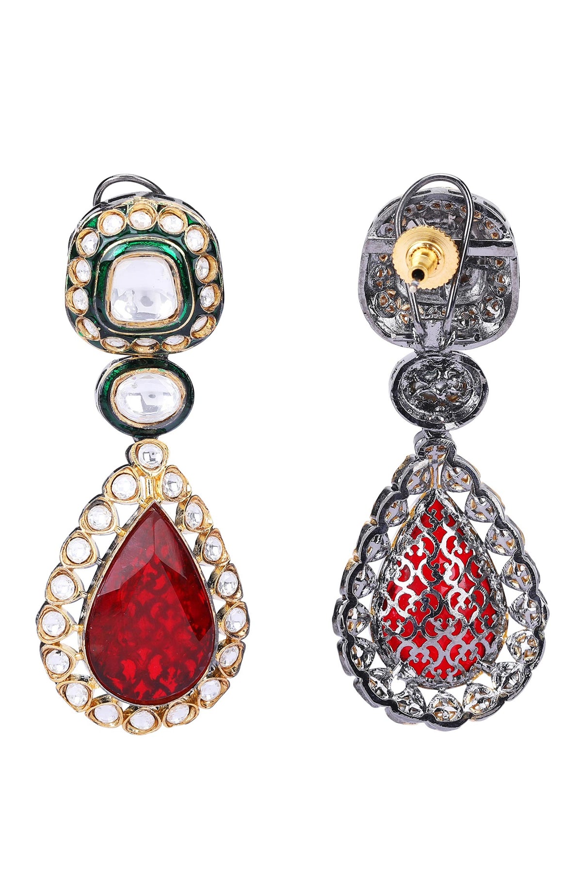 American Diamond Embellished Necklace Set 