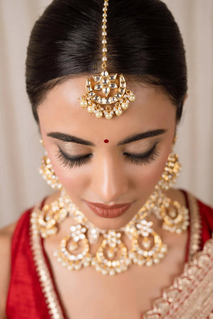 Umika Kundan Embellished Necklace Set 