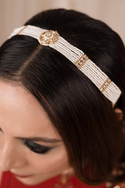 Yogita Beaded Mathapatti 