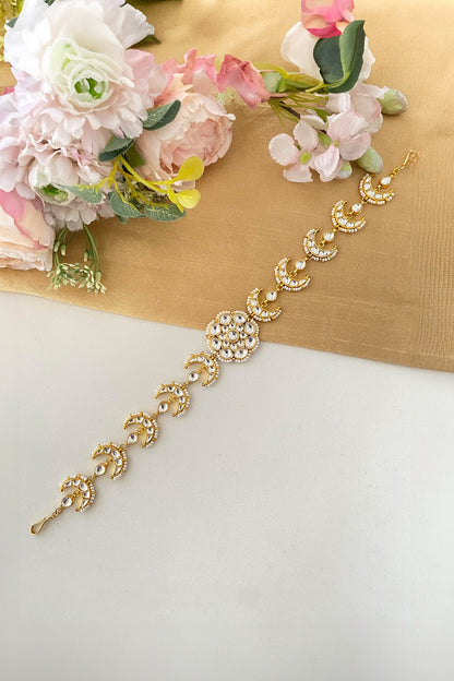 Kundan Studded Sheeshphool 