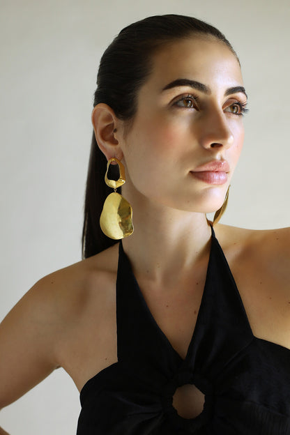 Sol Abstract Shaped Dangler Earrings 