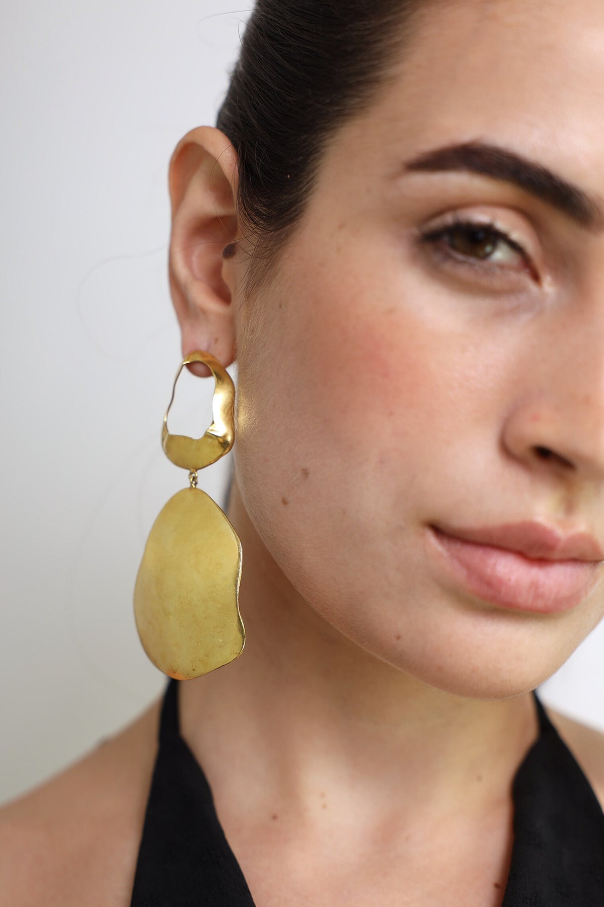 Sol Abstract Shaped Dangler Earrings 