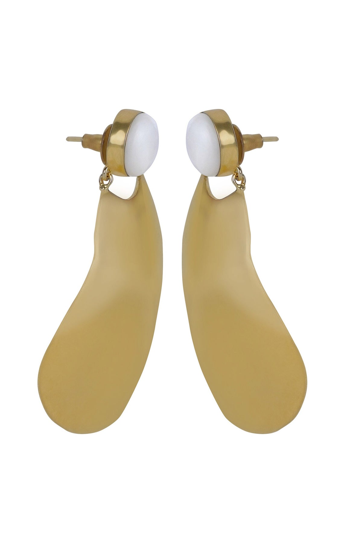 Dew Drop Pearl Top Earrings 