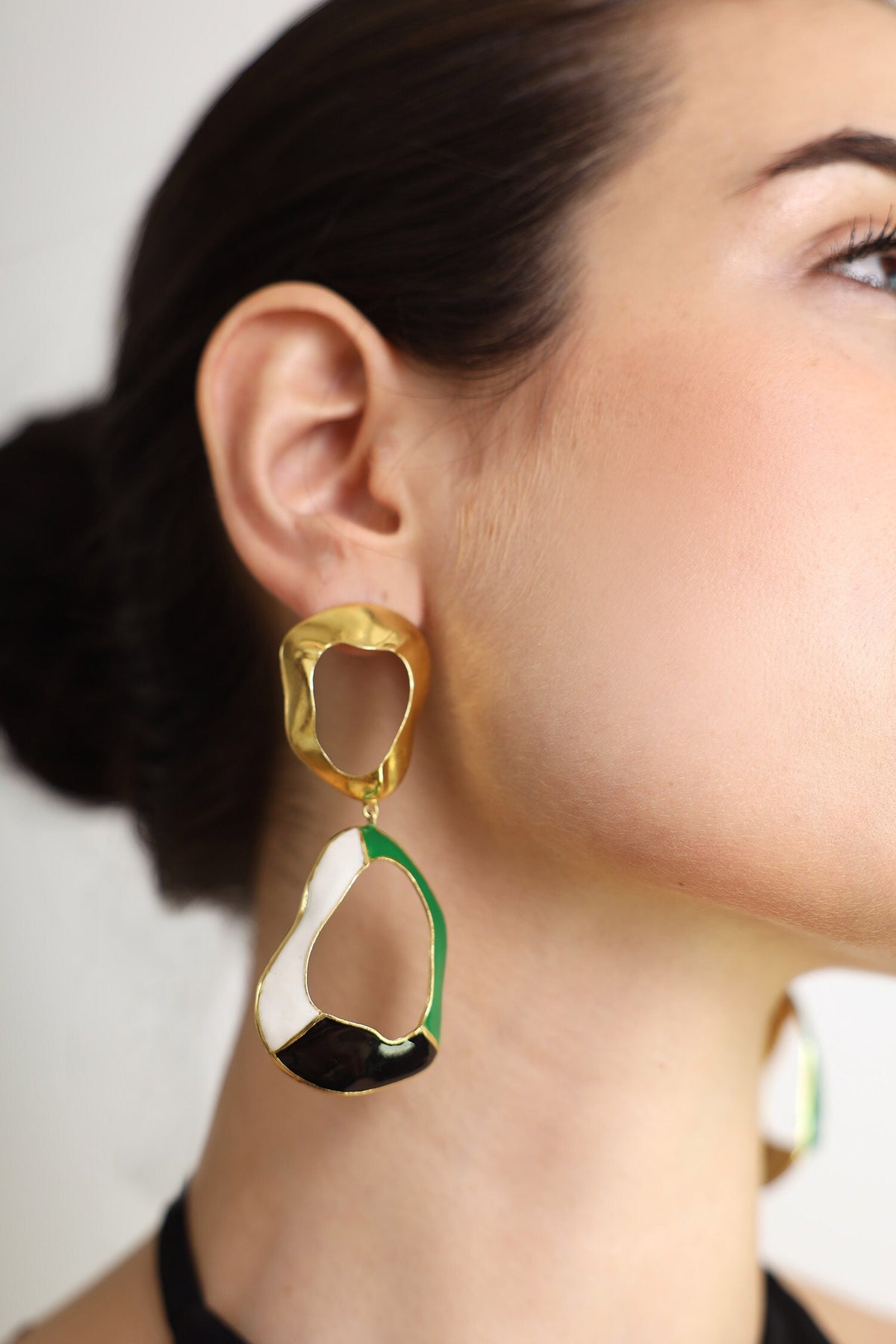 Embrace Color Block Earrings 
