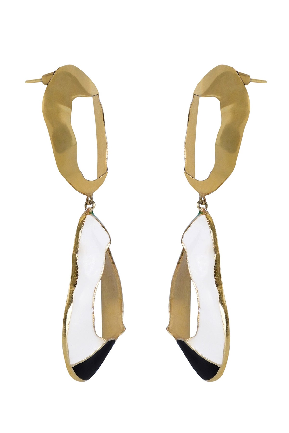 Embrace Color Block Earrings 
