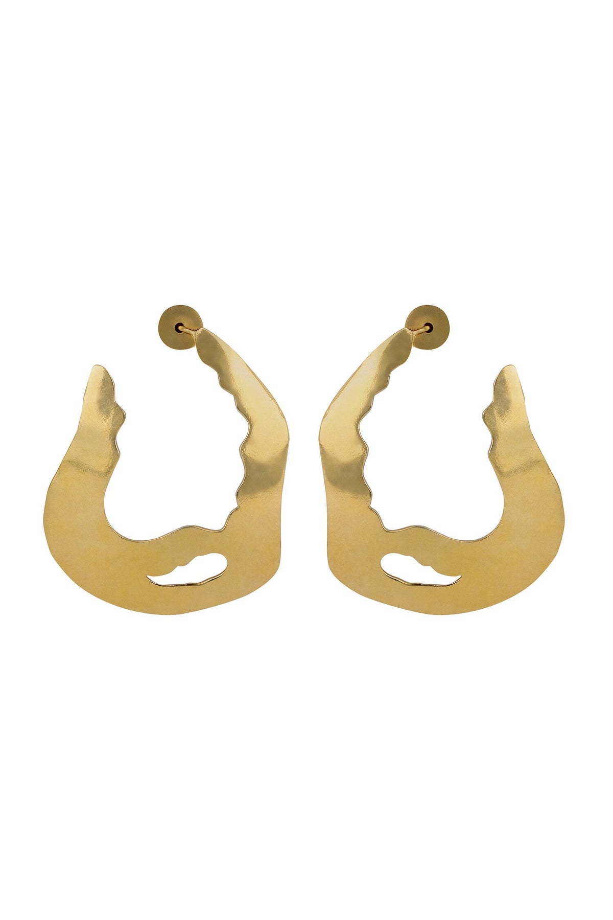 Nautica Abstract Wave Hoops 