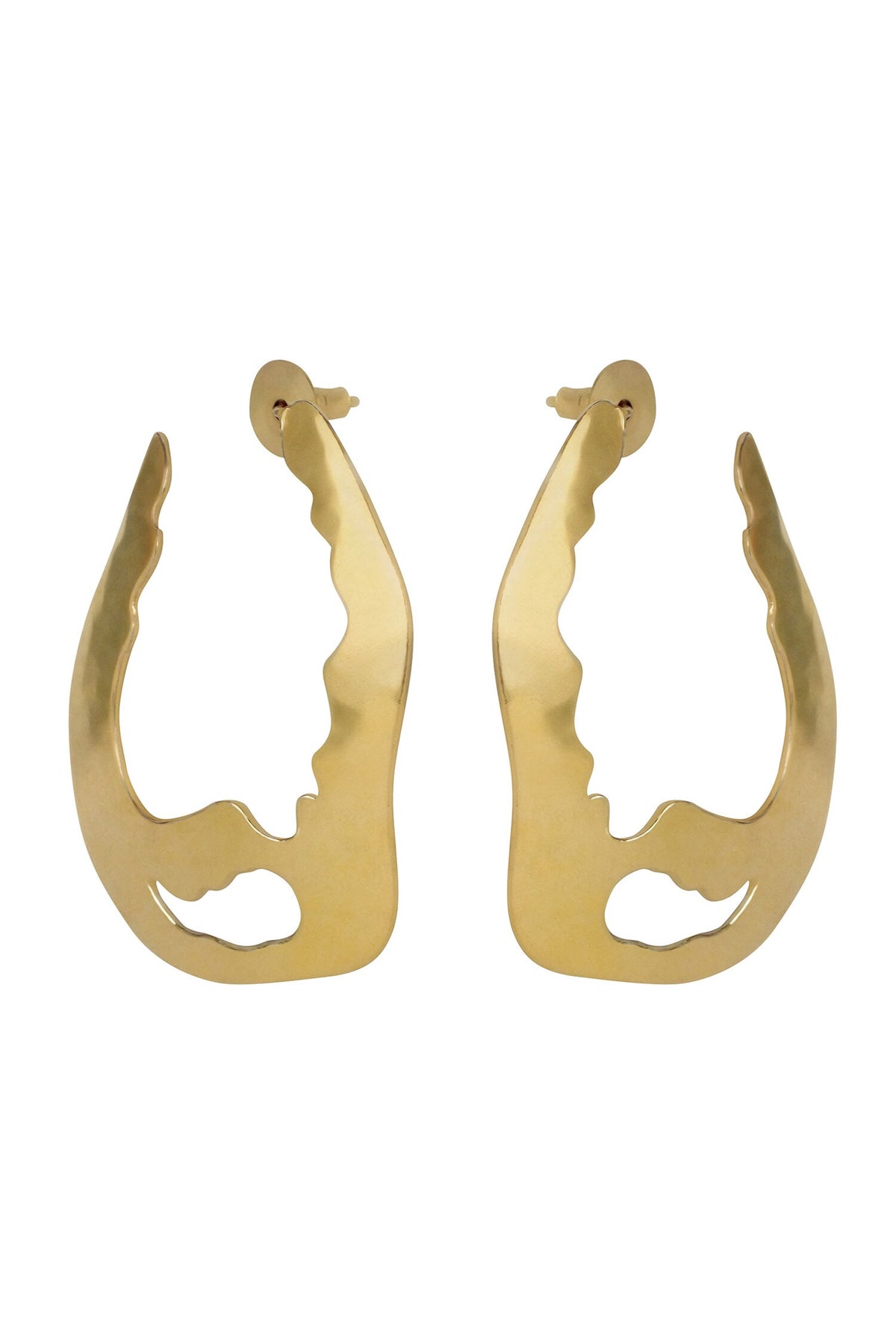 Nautica Abstract Wave Hoops 
