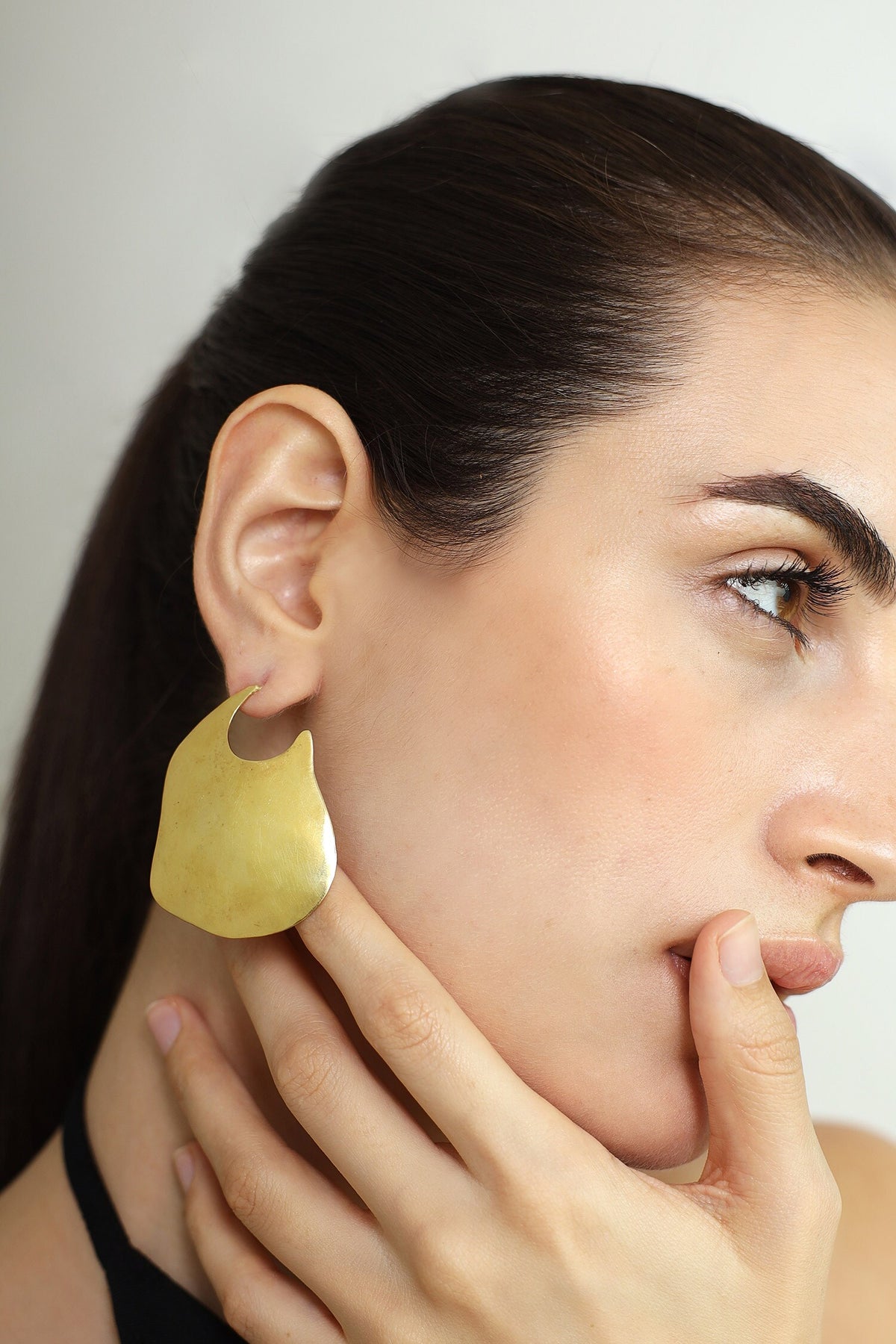 Dune Wind Shaped Hoops 