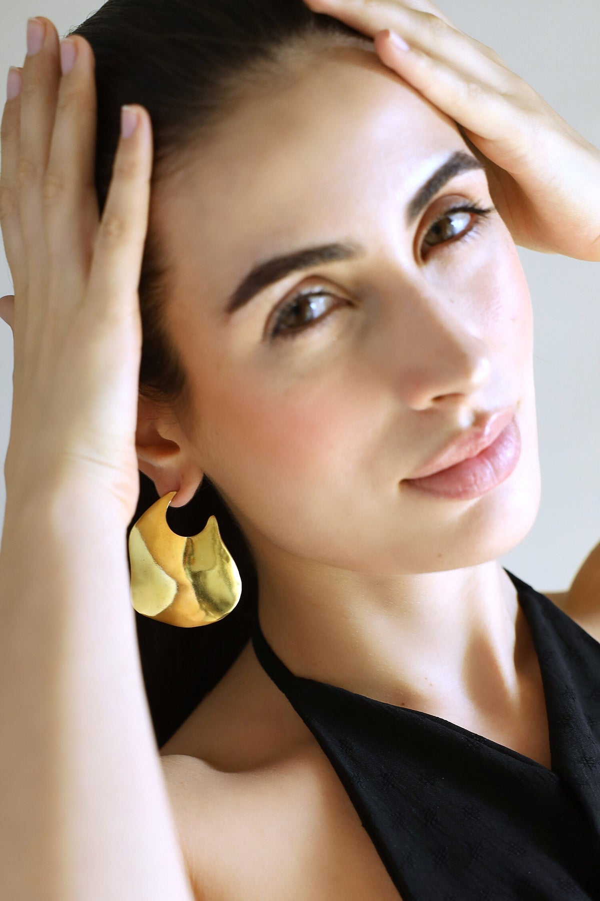 Dune Wind Shaped Hoops 