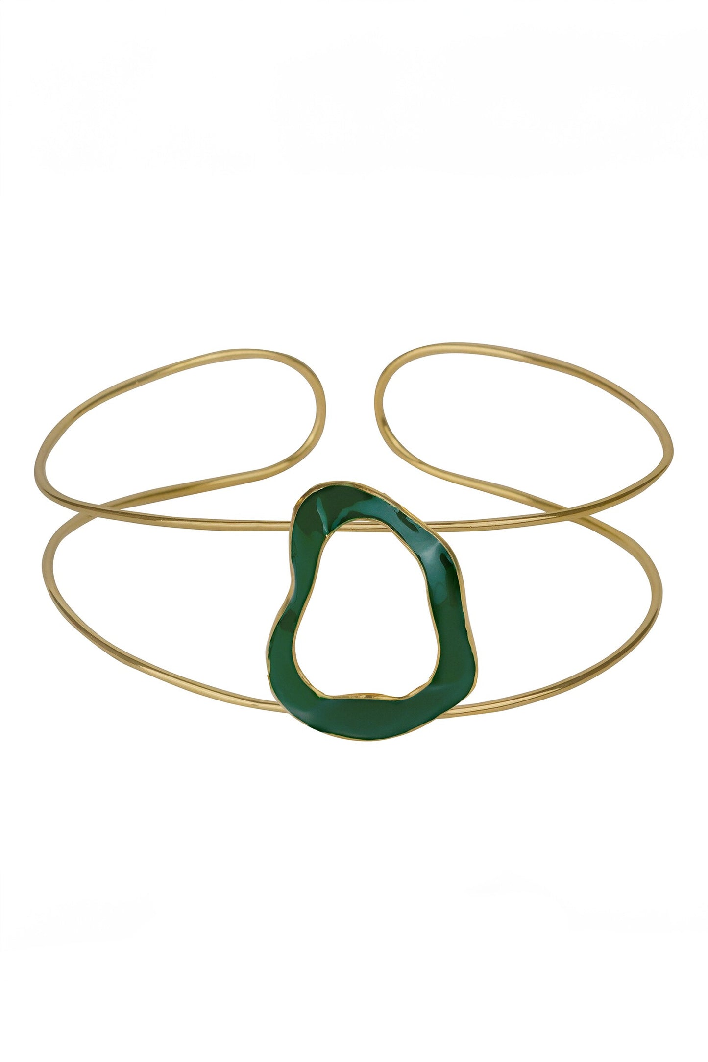 Abyssal Abstract Enameled Choker 