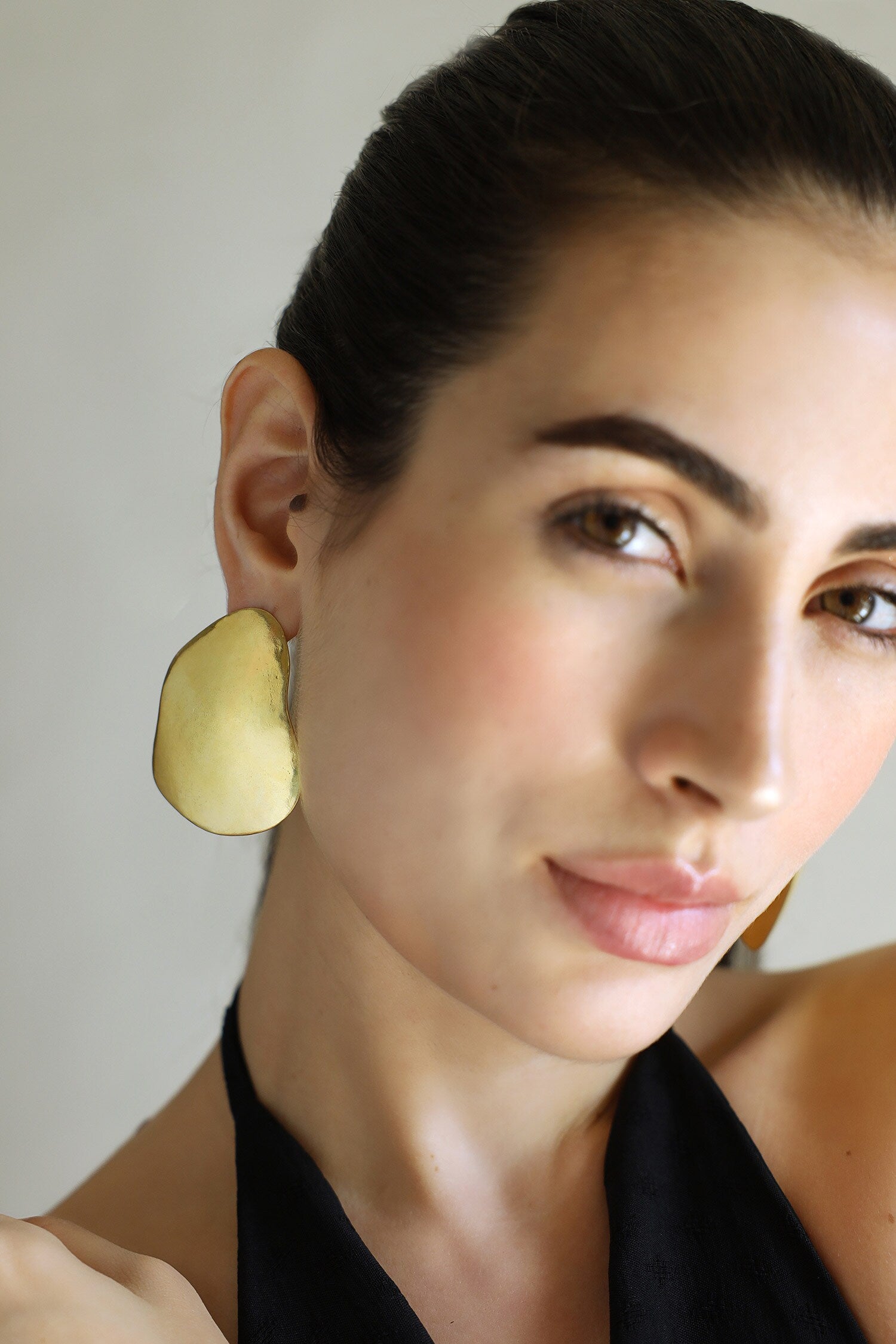 Marine Abstract Shaped Earrings 