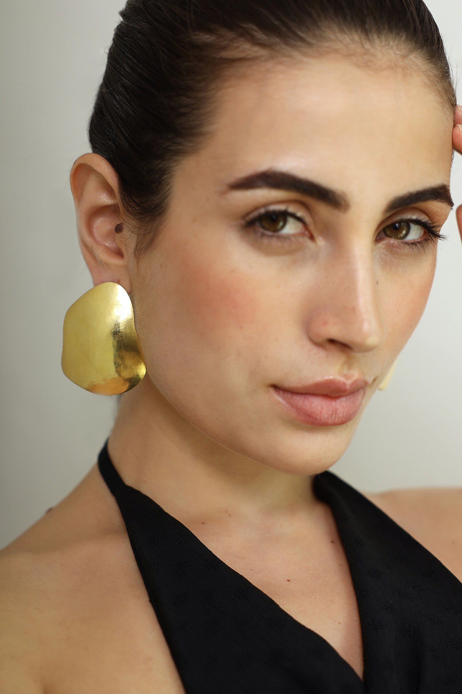 Marine Abstract Shaped Earrings 