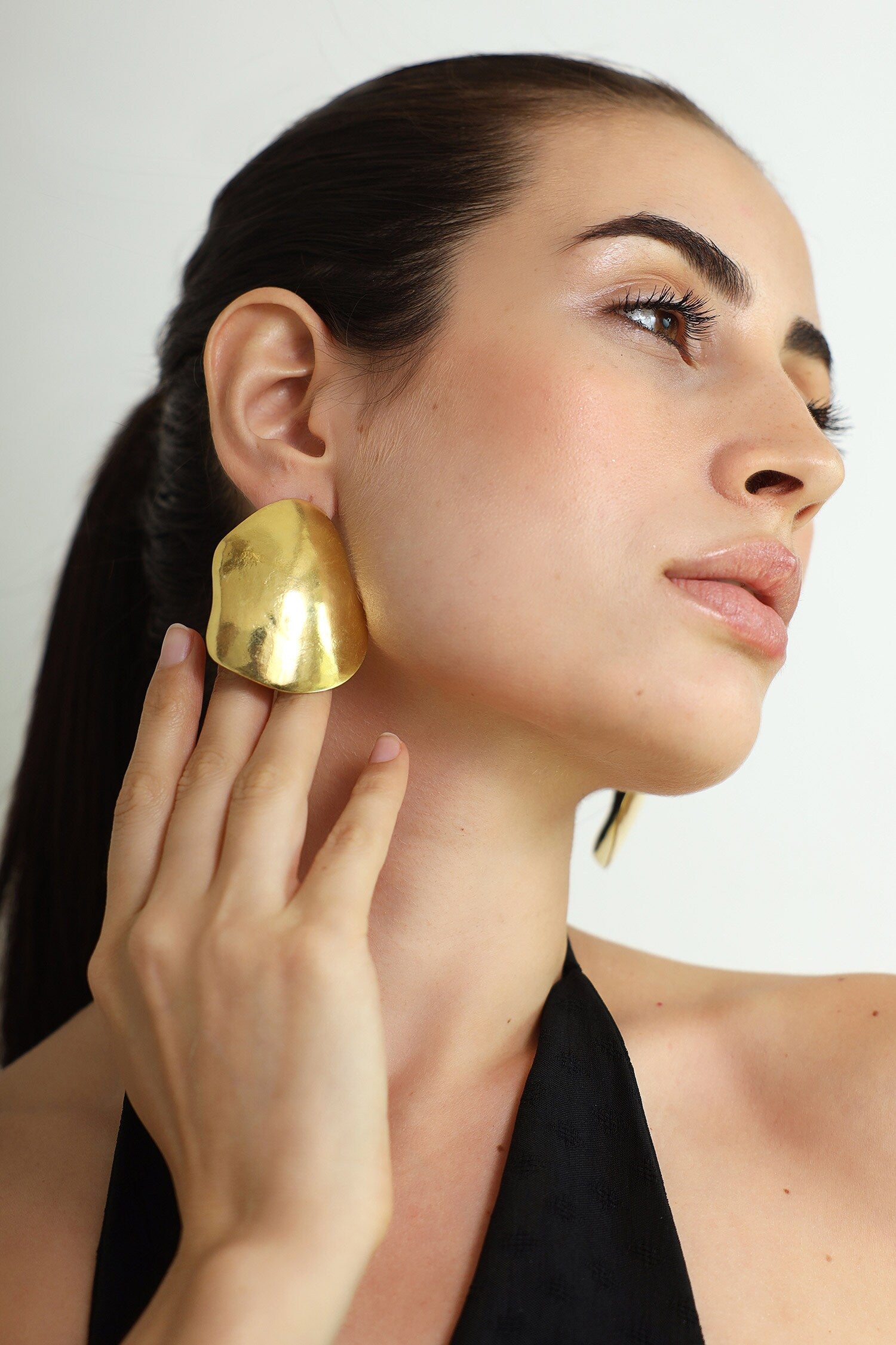 Marine Abstract Shaped Earrings 
