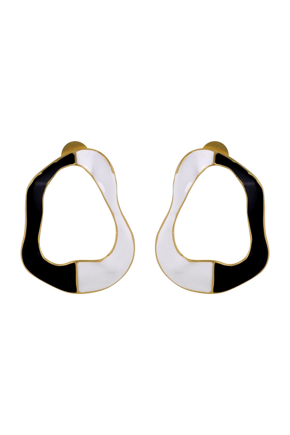 Cascade Color Block Earrings 