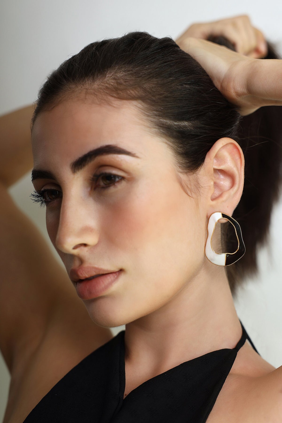 Cascade Color Block Earrings 